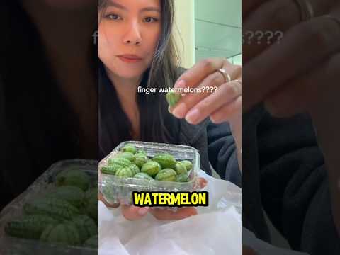The SMALLEST WATERMELON on Earth!