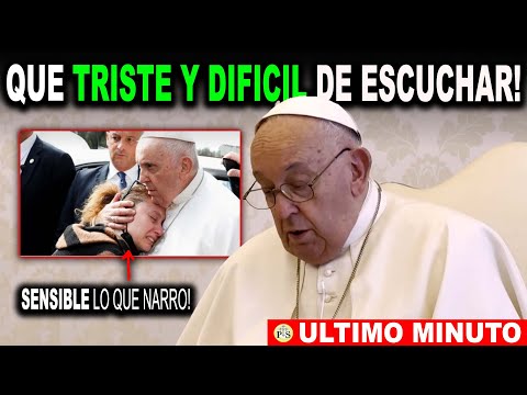 NOS CONMOVIO EL PAPA! DIFÍCIL DE ESCUCHAR, en este DIA DE LOS MUERTOS!