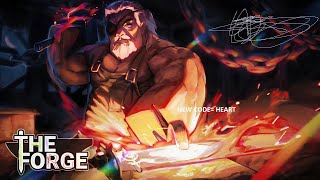 Roblox, THE FORGE. new code= HEART