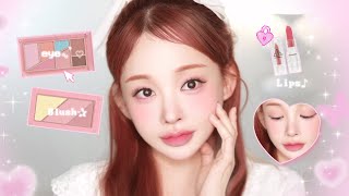 최애🎀3CE🎀 NEW 팔레트로 뽀용 데일리 메이크업 꿀팁 들고왔어✨(feat.💝이벤트)