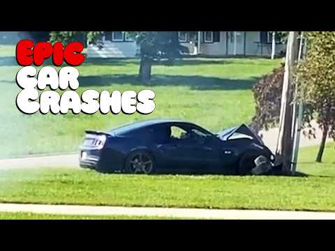 Best Car Crashes | Worst Drivers Ever! 🤬