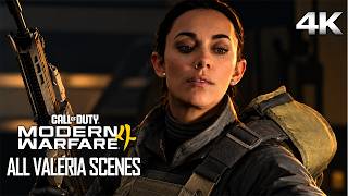 All Valeria Scenes - CALL OF DUTY: MODERN WARFARE 4