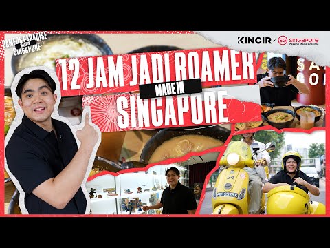 ANTIMAGE JADI ROAMER KELILING SINGAPORE! - KINCIR SINGAPORE VLOG #1