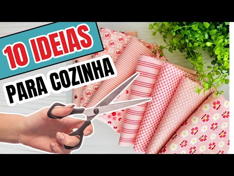 10 IDEIAS ÚTEIS E DECORATIVAS PARA COZINHA | IDEIAS INCRÍVEIS DE COSTURA PARA COZINHA