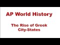 Greek City-States and Their Influence