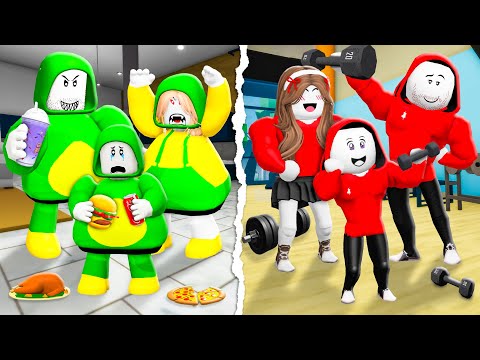 STRONG JJ Family vs FAT Mikey Family | Maizen Roblox | ROBLOX Brookhaven 🏡RP - FUNNY MOMENTS