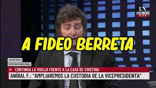 MILEI LIQUIDA A LARRETA