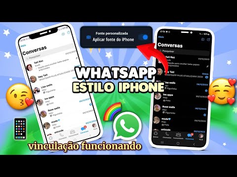 SAIU! WHATSAPP IGUAL IPHONE iOS 17 NO ANDROID 2024 🥳 Funcionando 😄 Nova Atualização watusiiOS