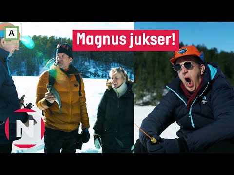 Magnus tar med matbutikkfisk på fisketur! | Praktisk info med Jon Almaas | TVNorge