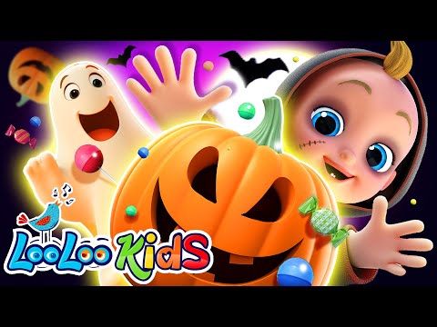 Friendly Ghost Song and more Boo Boo Spooky Songs 2024- S5EP04 Halloween Kids Songs - LooLoo Kids