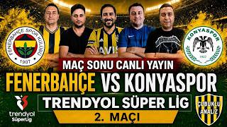 Fenerbahçe 4-2 Konyaspor , Taşlar Yerine Oturmuyor