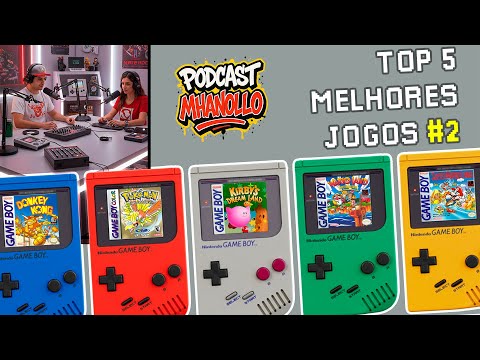 PODCAST: TOP 5 MELHORES JOGOS DO GAMEBOY - PARTE 2.
