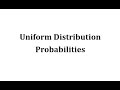 Understanding Uniform Distribution