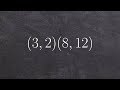 Finding the Slope Between Two Points