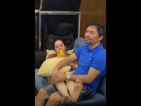 Sweet ni Sen. Manny sa asawa nya...