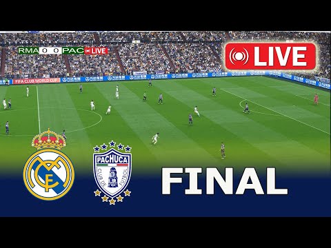 🔴ريال مدريد ضد باتشوكا بث مباشر نهائي كأس الإنتركونتيننتال 2024 PES Gameplay