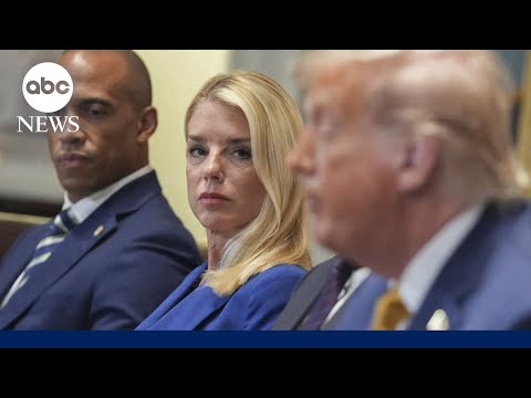 YouTube video thumbnail: Political Turmoil for President Trump Over Epstein Files