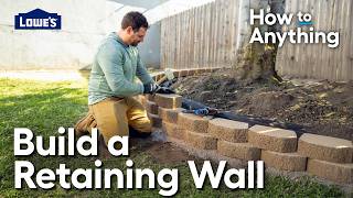 How to Build a Retaining Wall | How To Anything