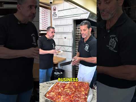 When Vinny comes around you know a corner will be missing! 🍕💯