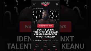 KEANU CARVER'S WWE CAREER AT RISK FOR ALLEGED ABUSE?! #wwe #nxt #keanucarver #ariannagrace #tna 