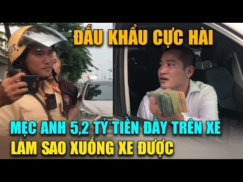 Màn đối đáp giữa tài xế Mec và CSGT cực hài hước, và cái kết cực chất.