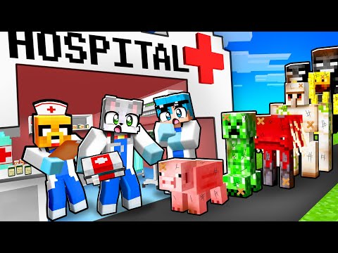 Abrí un HOSPITAL en Minecraft