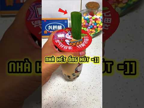 Trà Sữa Ống Hành Hút #food