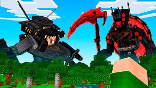 NOVOS PERSONAGENS ASTRO SKIBIDI TOILET ATUALIZOU NO MINECRAFT!