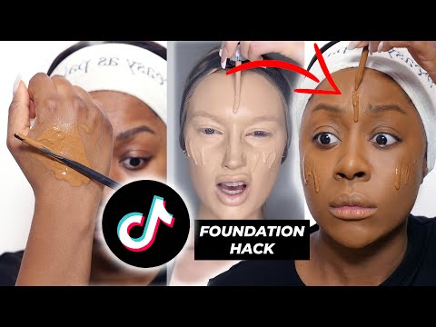 SEGUO IL TUTORIAL PIÙ ASSURDO DI TIKTOK - EXTRA FULL COVERAGE FOUNDATION HACK SU PELLE SCURA