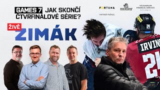 Zvládne Sparta 7. zápas? Pokuta i krádež puku, geniální tah Varů. Změny na Moravě | Zimák ŽIVĚ