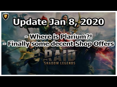 RAID Shadow Legends | Update Jan 8, 2020 | Where is Plarium?! + Finally good Shop offers