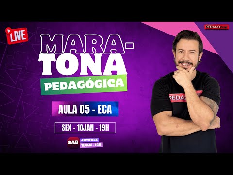 🔴 AULA AO VIVO! AULA 05 - Descomplicando o ECA: Conteúdo essencial para o seu Concursos!