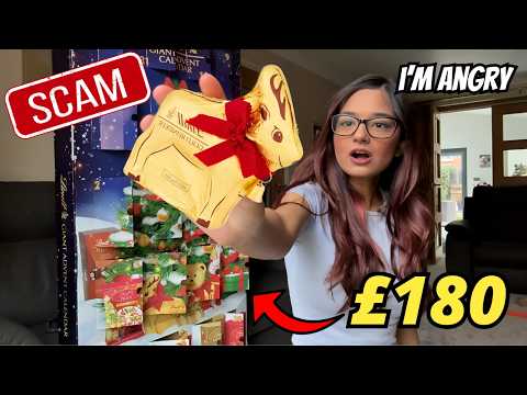 UNBOXING THE WORLDS BIGGEST & OVERPRICED ADVENT CALENDAR - SCAM