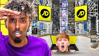 Hide & Seek In The WORLD'S Biggest JD Store ft AJ Shabeel & Angry Ginge