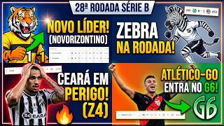 Resumo da 28ª Rodada da Série B: Troca na Liderança, Goleada do Dragão e Ceará Ameaçado