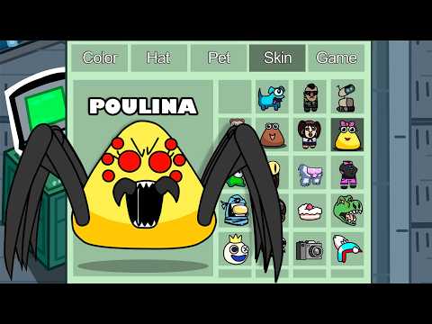 Poulina in Among Us vs 1000 iQ impostor