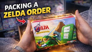 Packing a Legend of Zelda Themed Order | ASMR 