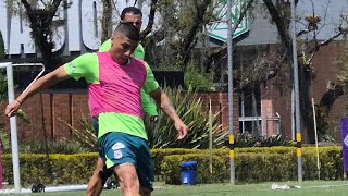 LOS REFUERZOS YA ENTRENAN CON EL VERDE DE Antioquia EN LA SEDE DEPORTIVA DE Guarne. . .