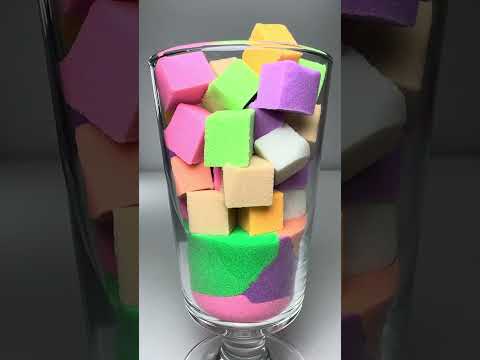 Very Satisfying and Relaxing, Kinetic Sand ASMR, Drop and squish