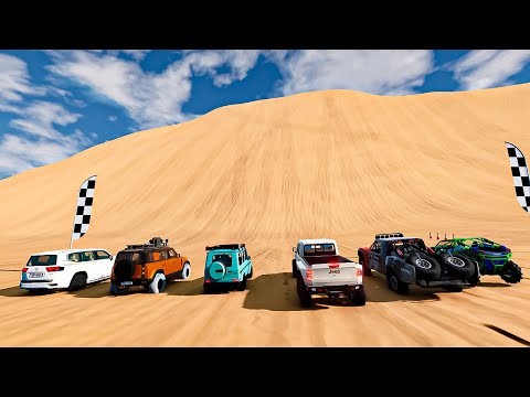 Desert Hill Climb Competition | BeamNG Drive | FK Metaverse