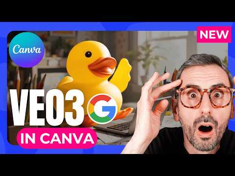 Veo 3 Now in Canva! Instant Cinematic AI Videos with Sound