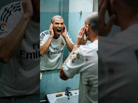 What if Ronaldo went bald? And how would he look with Haaland’s hair? #ronaldo #football #messi