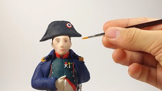 making NAPOLEON BONAPARTE with clay! (st. Helena)