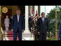 مراسم استقبال رسمية للرئيس التركي رجب طيب أردوغان في قصر الاتحادية