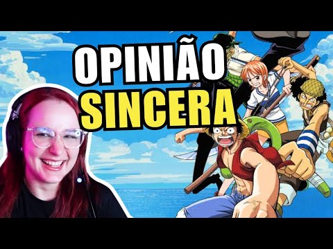 ASSISTI ONE PIECE PELA PRIMEIRA VEZ E... DEU NISSO!!