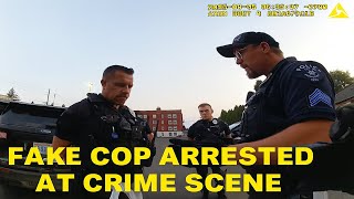 Fake Cop Arrested at a Real Crime Scene