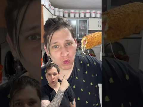Fiz o Corn Dog Coreano Empanado com Farinha de Rosca, E esse aí foi o Resulto 🥰🥰