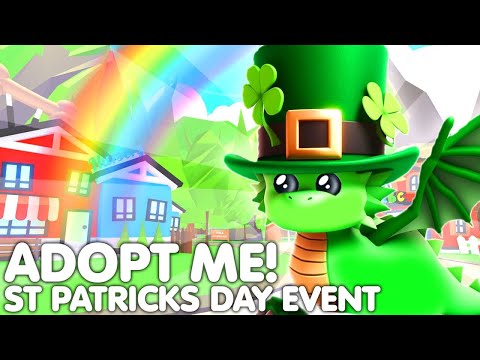 😱ADOPT ME NEW ST PATRICKS EVENT 2025!🔥👀NEW PETS + MINIGAMES! HUGE NEW UPDATE! ROBLOX