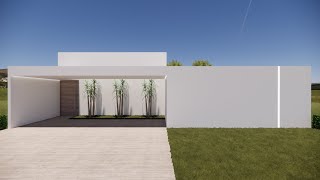 La MEJOR CASA MINIMALISTA de UN PISO para EL RETIRO