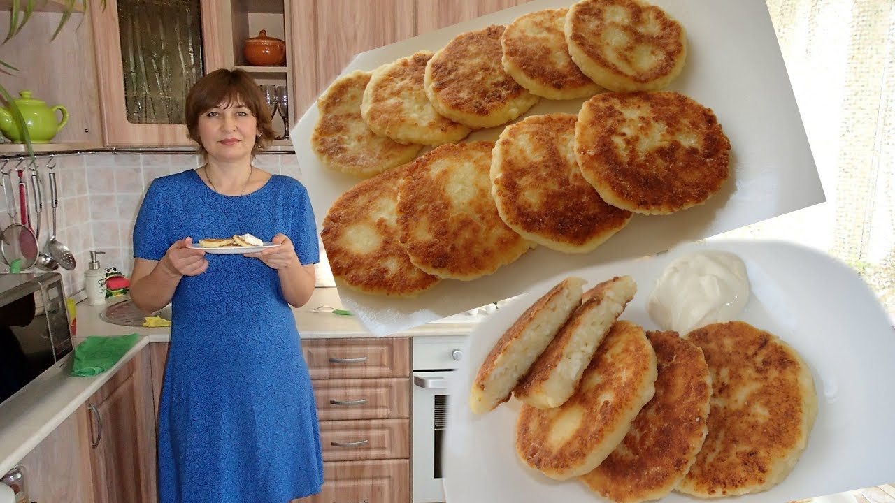 Нежные сырники/творожники на сковороде